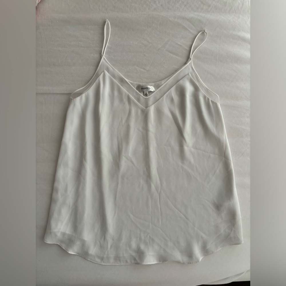 Babaton Galen White Camisole (Size XS)